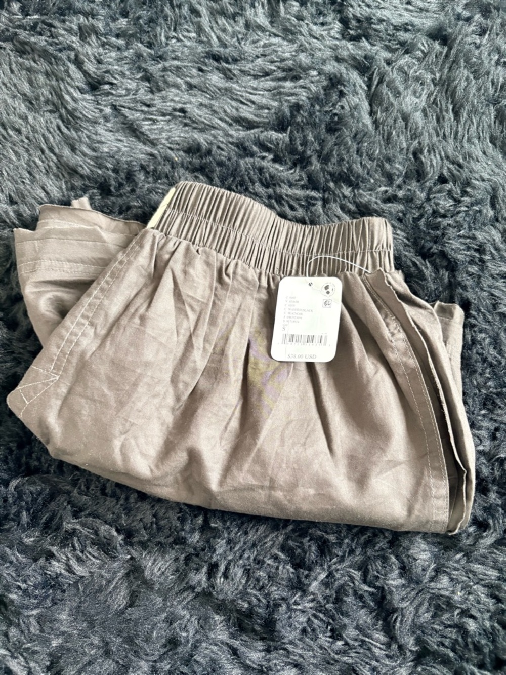 Free People We The Free Day To Day Solid Boxer / Washed Black (S) - NWT - Picture 5 of 8